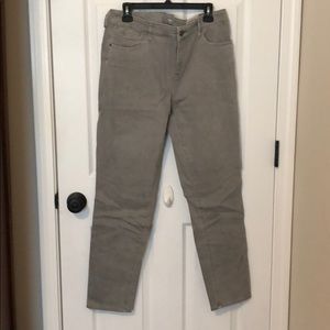 Chico’s platinum jogging slim fit tapered slim leg